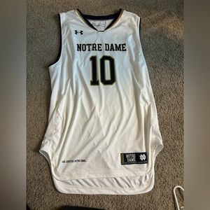 NOTRE DAME MENS BASKETBALL JERSEY